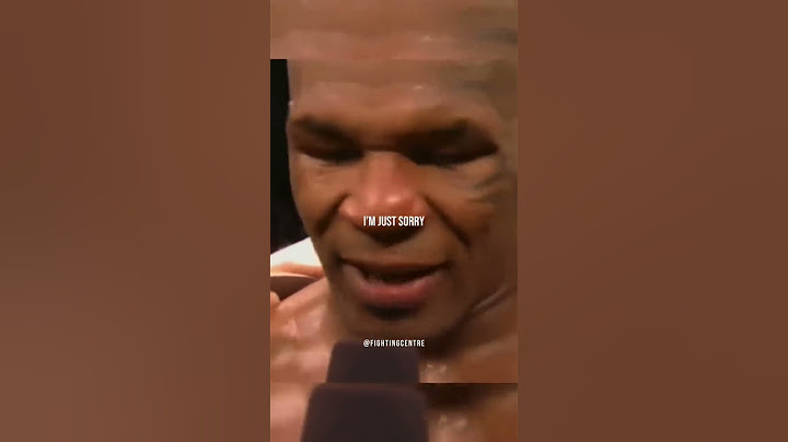 Mike Tyson’s Final goodbye to boxing 😔💔