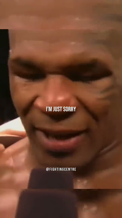 Mike Tyson’s Final goodbye to boxing 😔💔