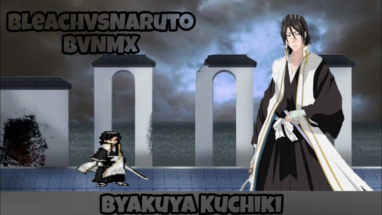 Byakuya Kuchiki Saga Del Agente Perdido Mugen Bleach Vs Naruto YouTube