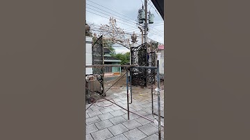 Hàng rào sắt nghệ thuật đẹp #art #congraodepvlog #shorts
