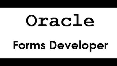 Oracle forms developing part 9.avi