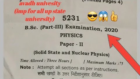 Solid state and nuclear physics( 2020 paper)😎😱👍