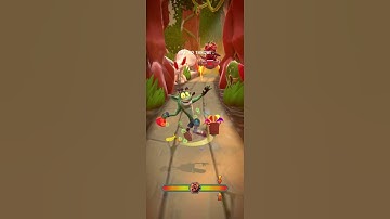 Crash Bandicoot: On the Run! Inferno Dingodile Defeated! Lvl 1