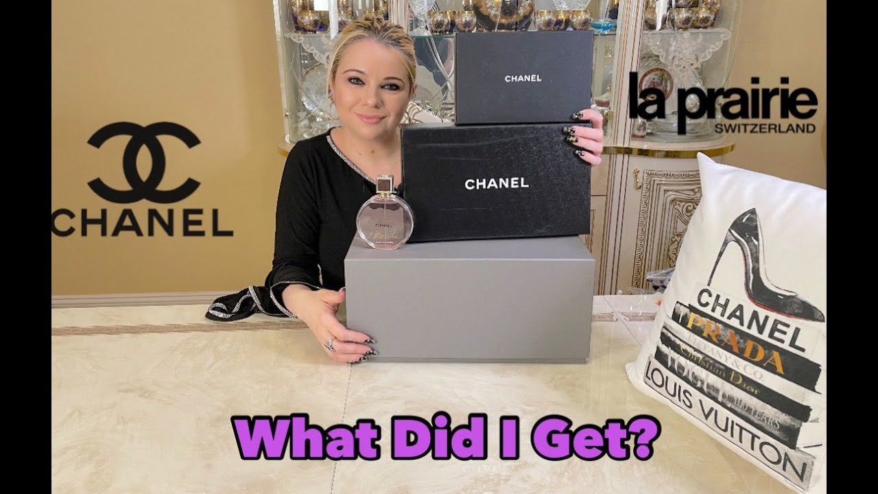 Unboxing my GIFTS!! What did I get? Chanel! La Prairie! Luxury