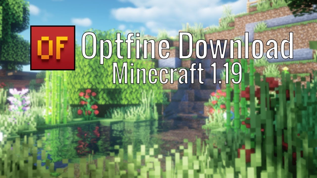 How to install optifine for minecraft 1 19 youtube