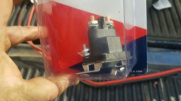 35hp Johnson eletric start conversion