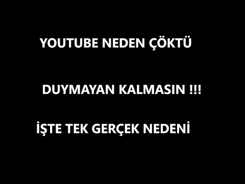 YOUTUBE VE GOOGLE NEDEN ÇÖKTÜ İŞTE GERÇEK YANITI !!!  youtube, server down news , google sever down