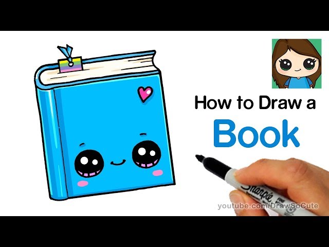 How To Draw Books Easy Step By Step For Beginners / How To Draw