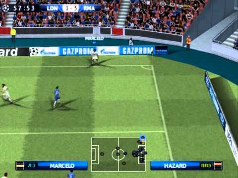 PES 2014 (PS2) Chelsea vs Real Madrid - UEFA Champions League - Final - YouTube
