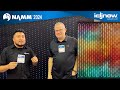 First look  twinkly lightwall  namm 2024 i dj now