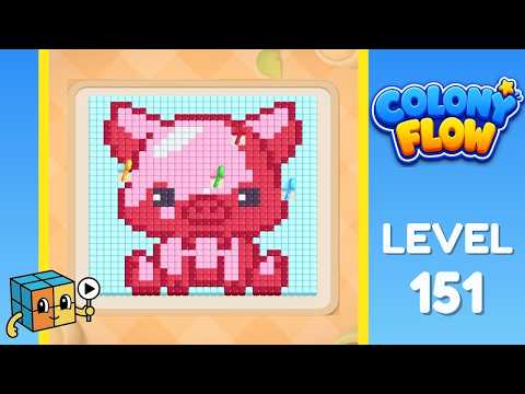 Colony Flow Level 151 Walkthrough Solution