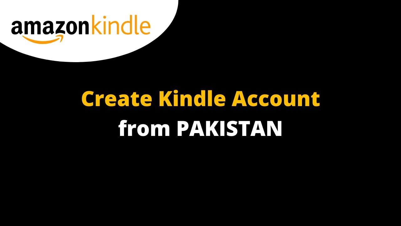 How to Create Amazon KDP Account from Pakistan CommerceTag YouTube