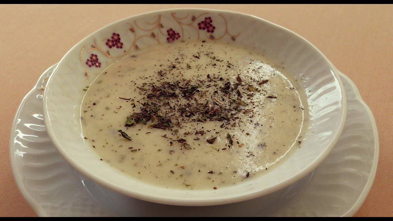Türkische Joghurtsuppe Rezept mit Minze - YouTube
