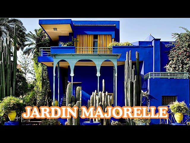 A early tour of the YSL Jardin Majorelle garden in Marrakech