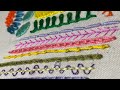 【基本刺繍ステッチ1】Hand embroidery stitches for beginners