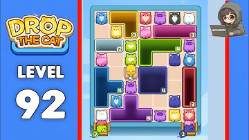 Drop The Cat level 92 solution 