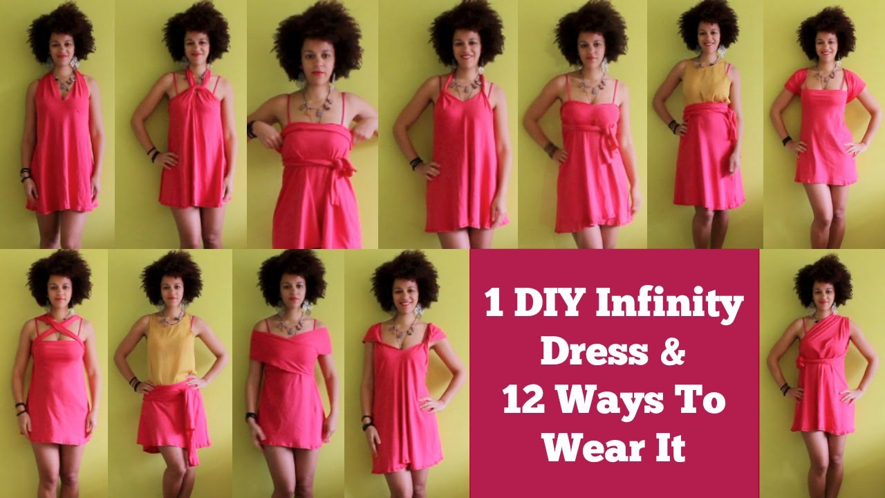 LOOKBOOK  1 Infinity Dress 12 Ways To Wear It 
