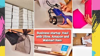 Starting My Business| Uline, Amazon and Walmart Haul