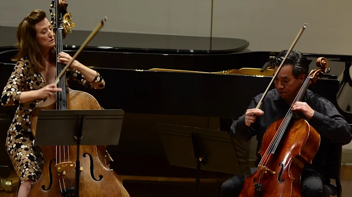 Rossini Duetto for cello and double bass HD 2016 C...