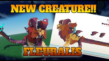 NEW UPCOMING CREATURE!! FLEURALIS! Creatures of sonaria DEV - FEED #short
