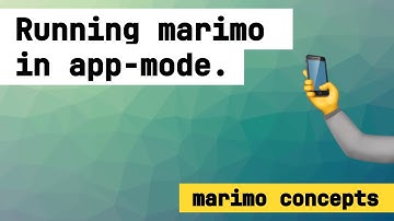 How to run marimo notebooks as web apps