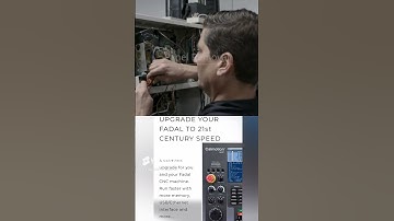 Upgrade your Fadal CNC to the latest technology Optional pendant for Calmotion 527F shown