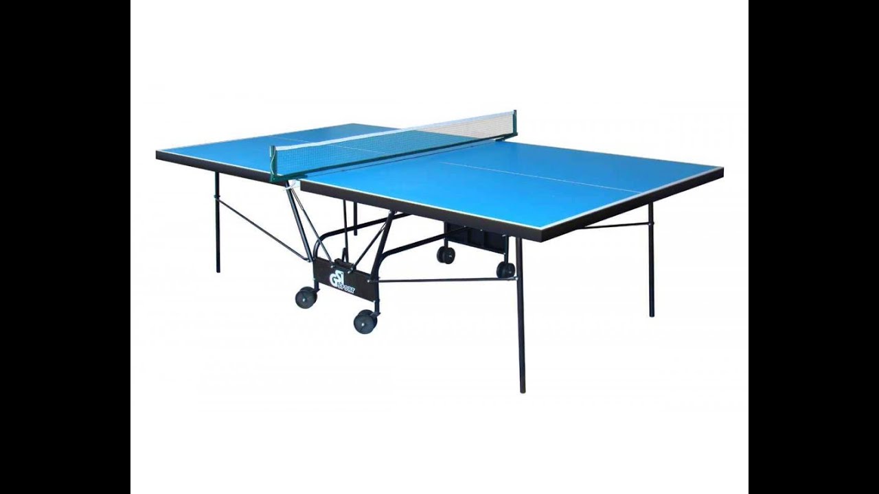 Обзор теннисного стола GSI Sport серии Compact Light, Strong, Premium