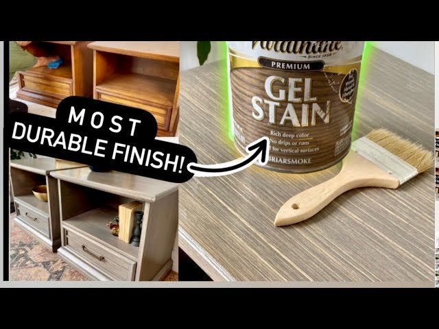 GEL STAIN OVER PAINT ☑️ WORKS ON ANY SURFACE! 