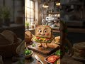 Talking Fast Food Chaos 🍔😂 | Funny Animated Food Comedy