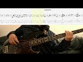 Crowded House - Don't Dream It's Over (Bass cover with tabs and notation)