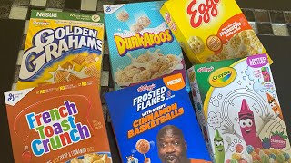 MYSTERY BOX UNBOXING (6 Cereal Boxes) - Cereal Killer Cafe Delivery!