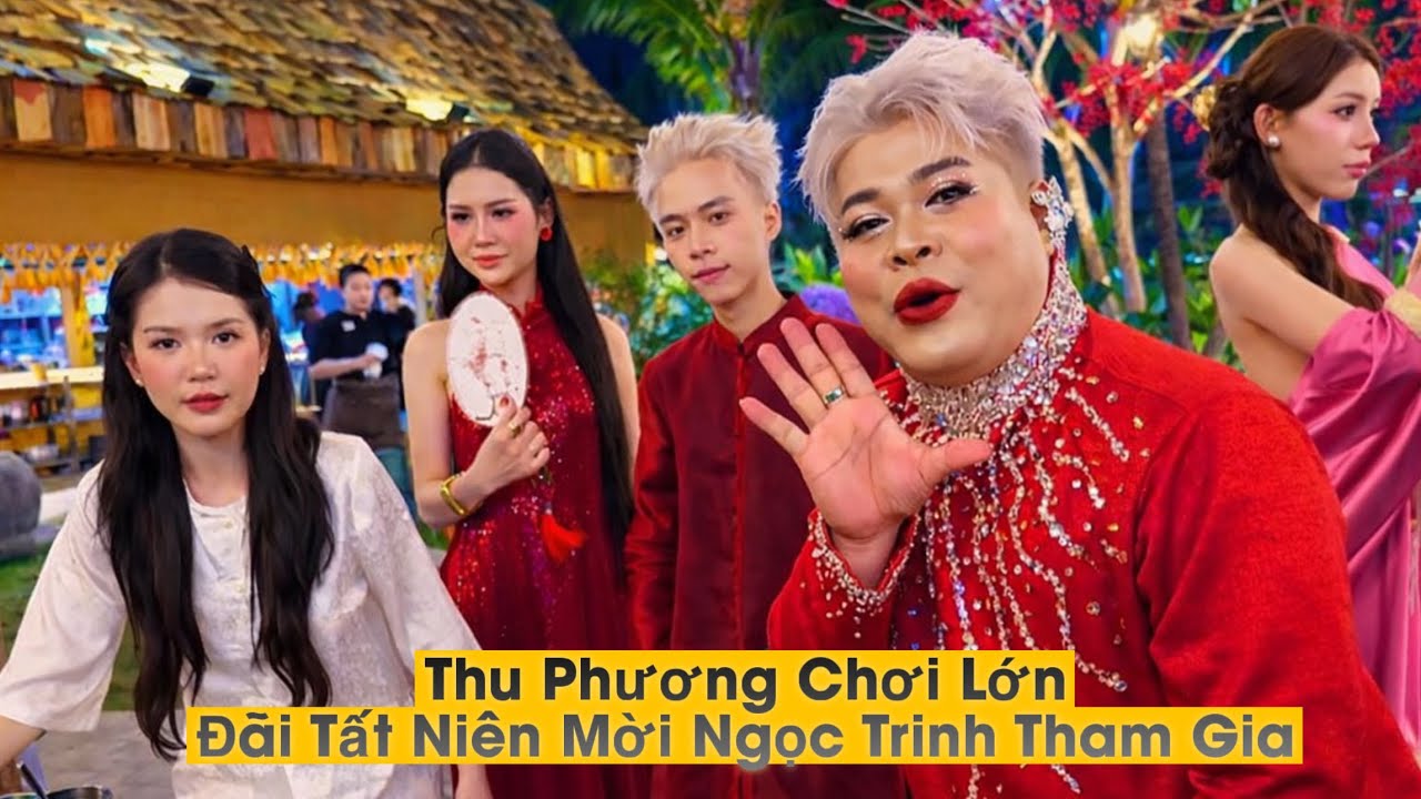 Bất Ngờ Thu Phương Chơi Lớn Đãi Tất Niên Mời Luôn Ngọc Trinh Tham Gia