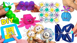 10 DIY fidget toys Ideas I 10 ИДЕЙ Антистресс игрушек-непосед своими руками