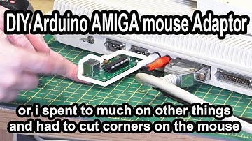Making my own Amiga PS2 mouse adaptor after spending way too much money on everything else