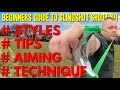 HOW TO SHOOT A SLINGSHOT for BEGINNERS - AIMING - TIPS - STYLES - CATAPULT GRIPS - GAMEKEEPER JOHN