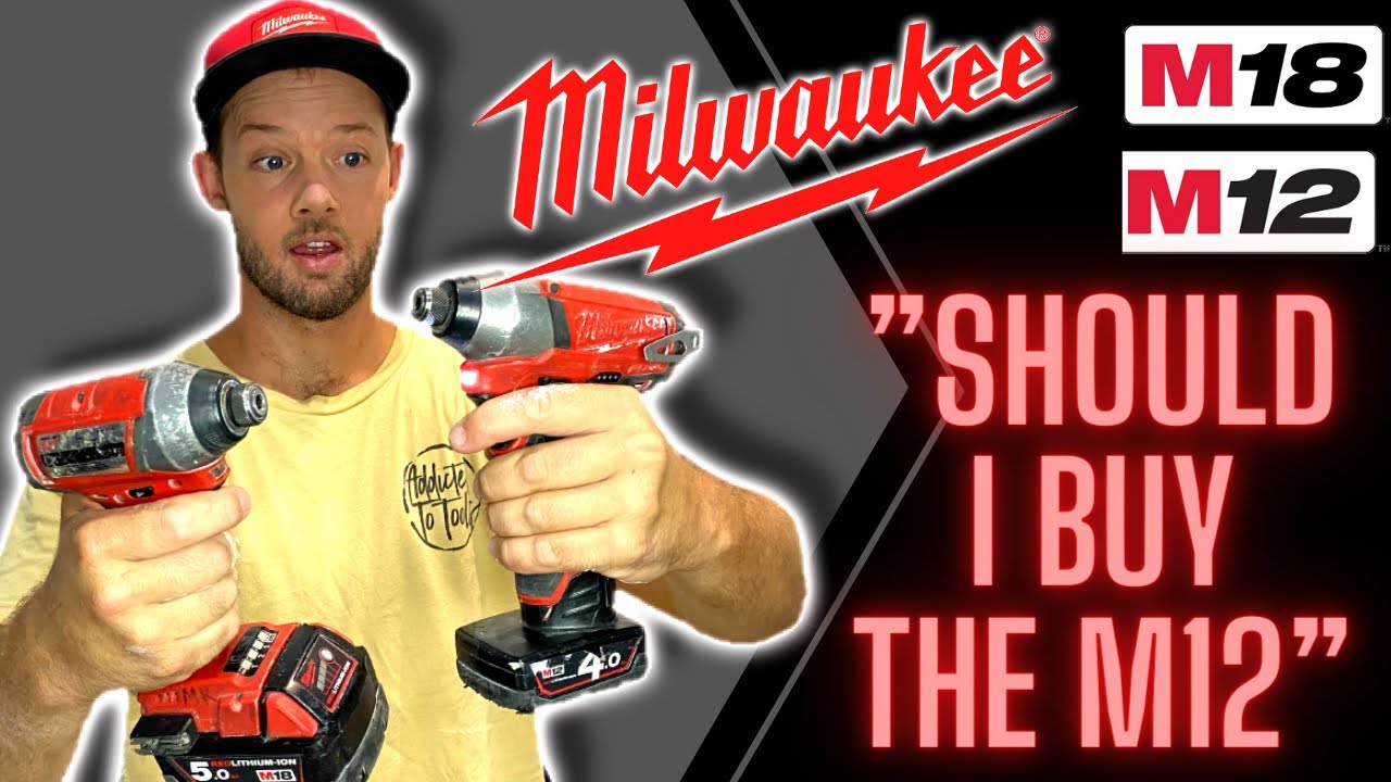 Milwaukee m12 vs m18. Should I buy the m12 as an electrician? - YouTube