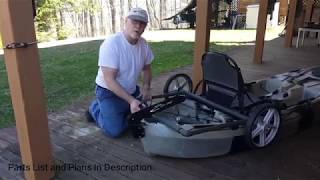 DIY Kayak Cart Parts List Included