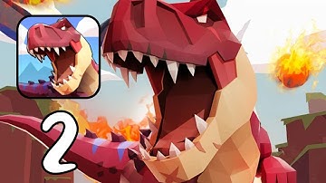 Dino Clash‏‏‏‏ - ‏‏Gameplay walkthrough Part 2 (iOS, Android)