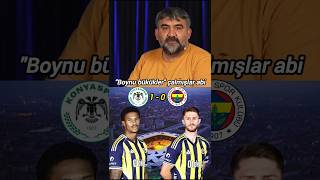 Konyaspor Maç Sonu "Boynu Bükükler" Şarkısını  Çaldı! #konyasporfenerbahçe