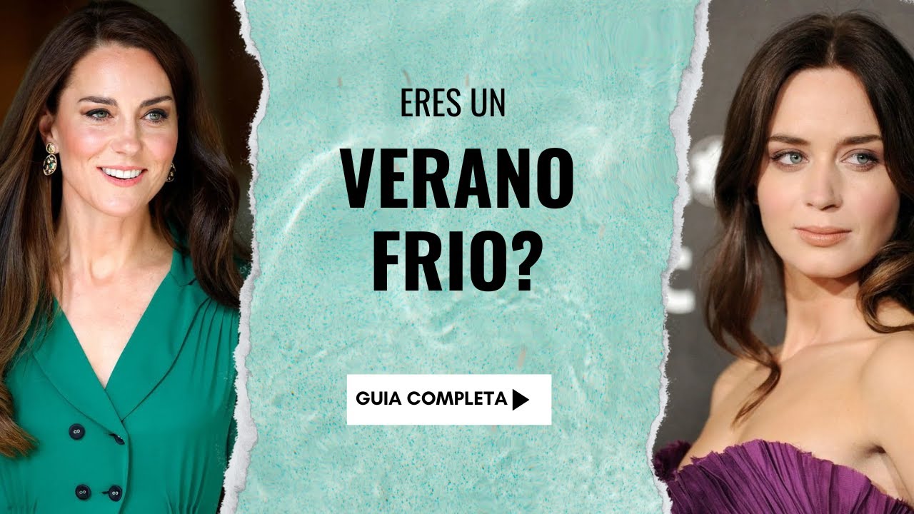 Verano Frío: Descubre tu paleta de colores ideal y cómo aplicarla