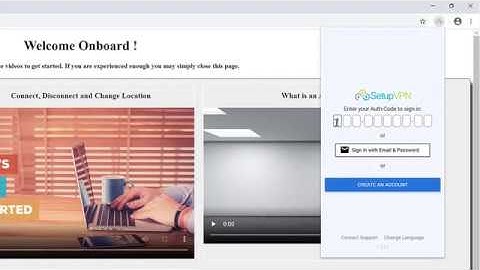 SetupVPN - First Steps
