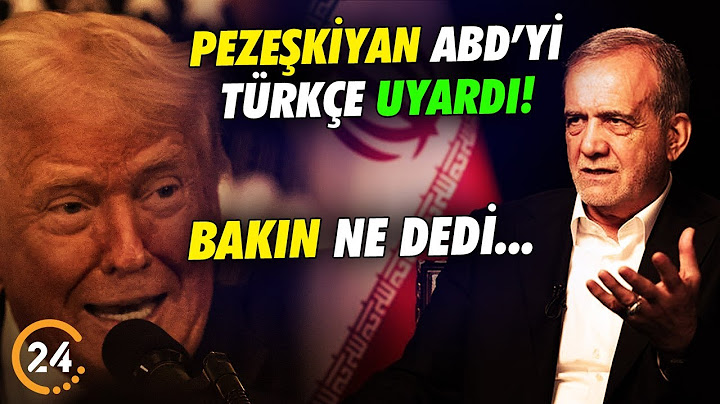 Mesud Pezeşkiyan ABD’yi Türkçe Şiirle Böyle Uyardı!