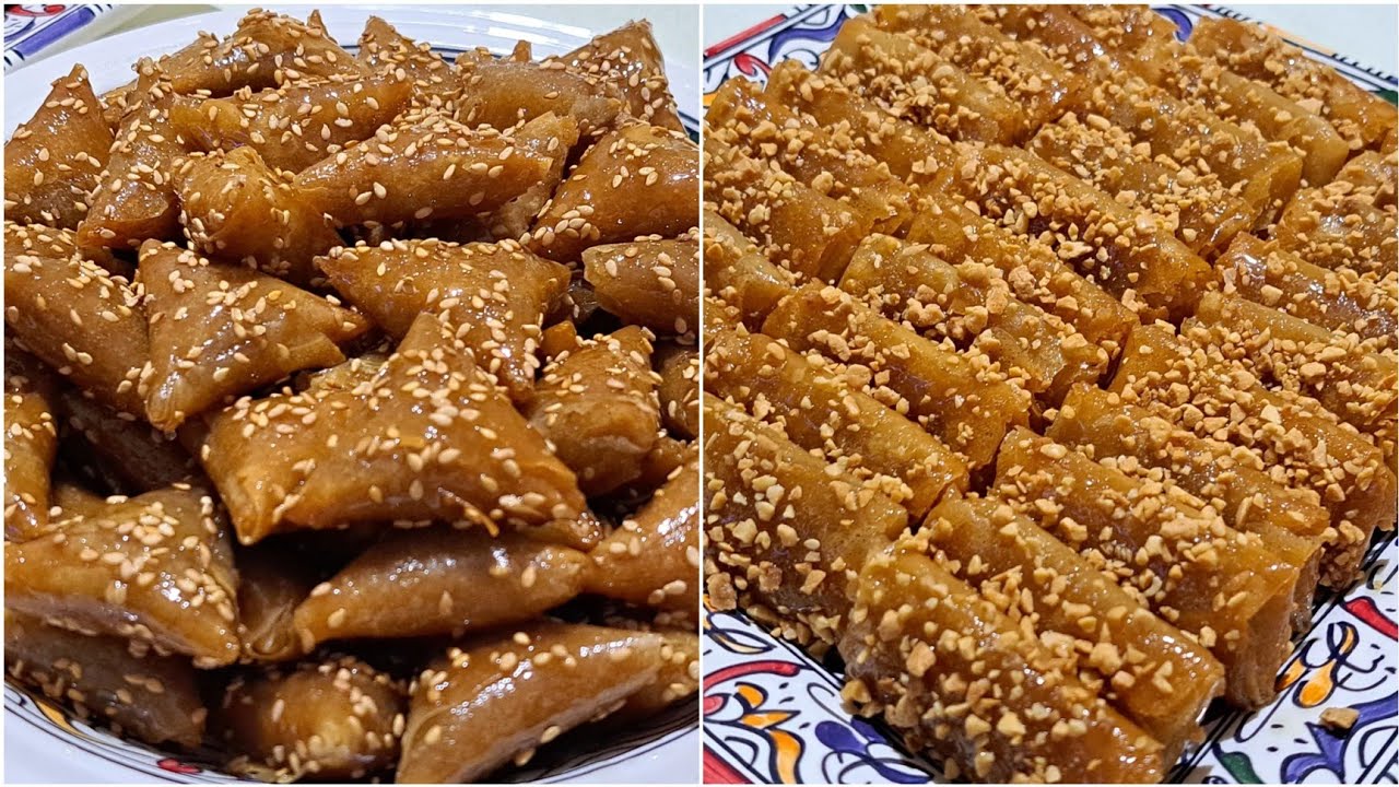 بريوات بالكاوكاو الفول السوداني و سيكار باللوز فالفرن مقرمشين و معلكين