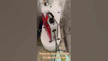Dịch vụ thông tắc bồn cầu giá rẻ không đục phá
