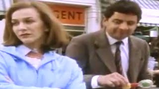 Bus Stop, Lady and Pram | Mr. Bean Official