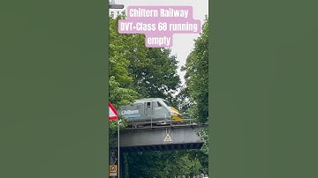 #train Chiltern Railways DVT+Class 68 running empty #trainspotting #class68