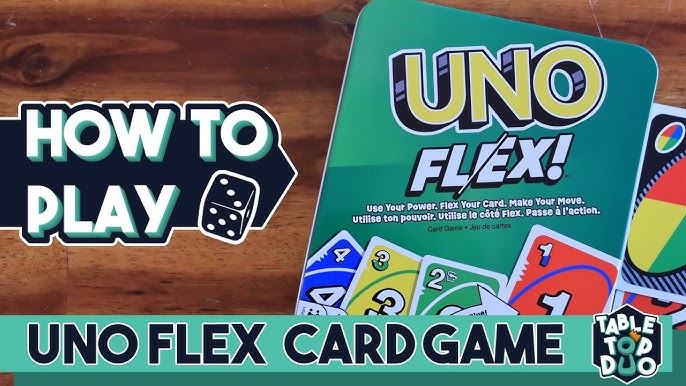 Jogo de Cartas Uno Flex - Mattel - Kidverte