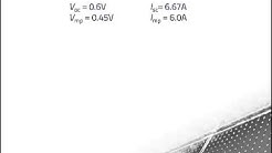 Maximum Power Output of a Solar Cell