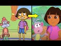 9 APARICIONES de DORA LA EXPLORADORA en OTRAS CARICATURAS