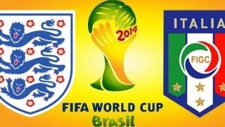 England V Italy pre match build-up